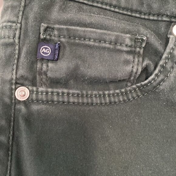 Adriano Goldschmied green “the Stevie ankle “ jeans. Size 27 - Picture 3 of 7